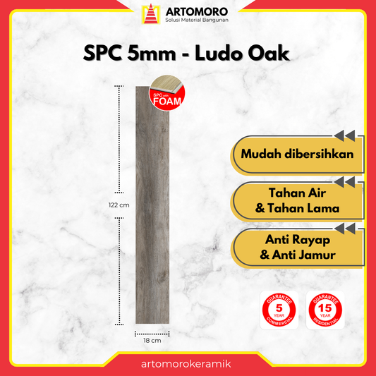 SPC 5mm with IXPE foam KIA - Ludo Oak