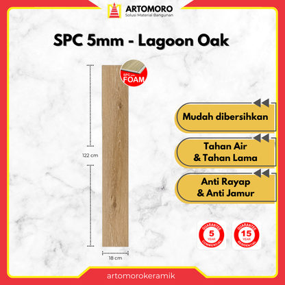 SPC 5mm with IXPE foam KIA - Lagoon Oak