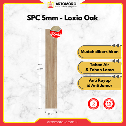 SPC 5mm with IXPE foam KIA - Loxia Oak