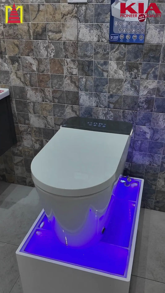 Smart Toilet Angelo - KIA | Kloset Duduk Otomatis Remote